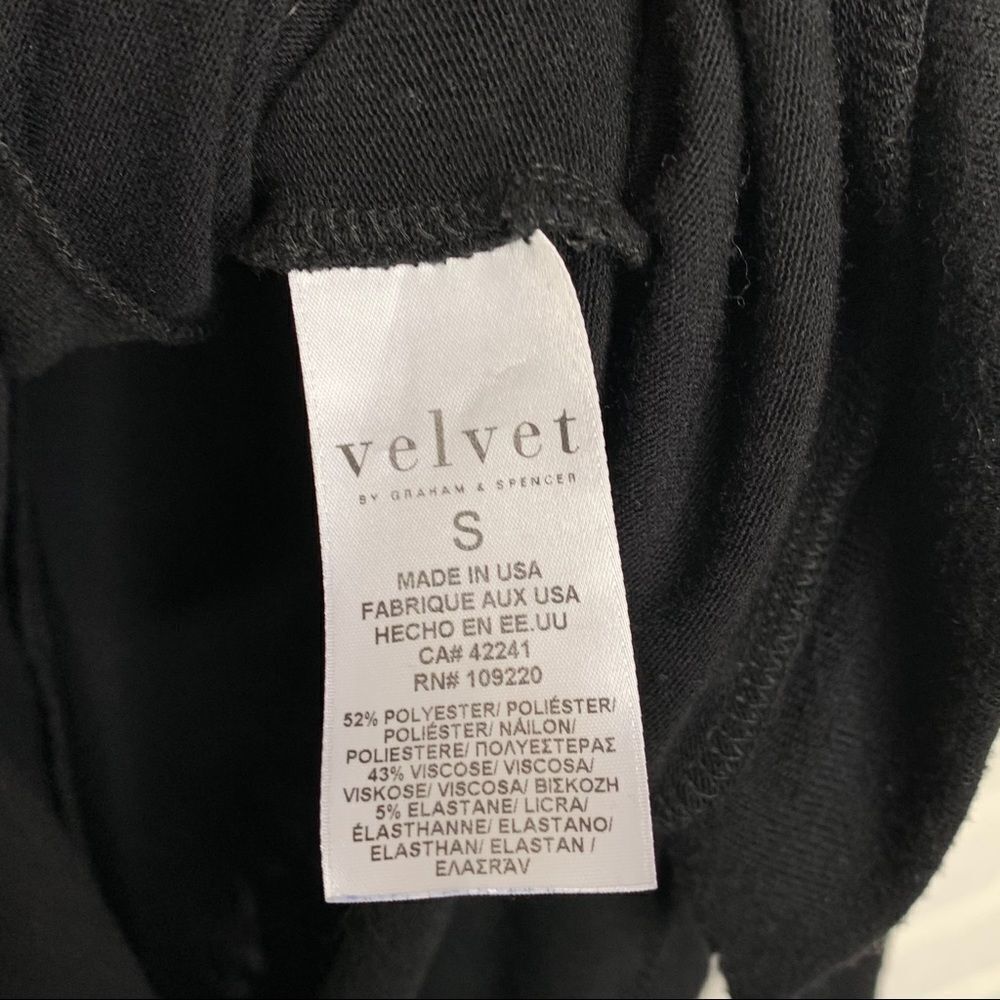 Velvet Graham and Spencer‎ black soft sweater size small - Picture 4 of 5